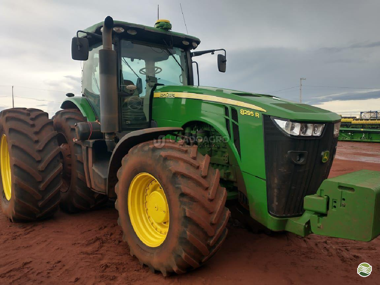 TRATOR JOHN DEERE JOHN DEERE 8295R Tração 4x4 Usado Agro Máquinas Agrícolas RONDONOPOLIS MATO GROSSO MT